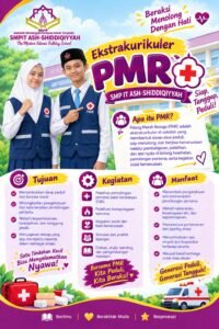 Pamflet Palang Merah Remaja (PMR) SMPIT