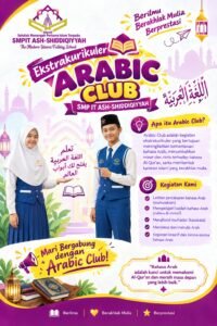 Pamflet Arabic Club SMPIT