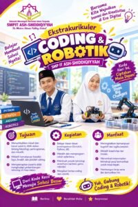 Pamflet Coding dan Robotik Club SMPIT
