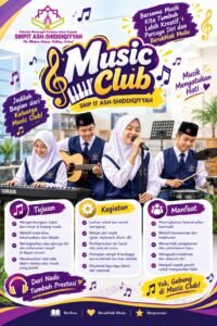 Pamflet Music Club SMPIT