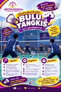 Pamflet Bulutangkis SMPIT