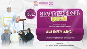 Duduk dari Subuh hingga Sore, Nur Raisya Hamdi Tuntaskan Tasmi’ 15 Juz Sekali Duduk!