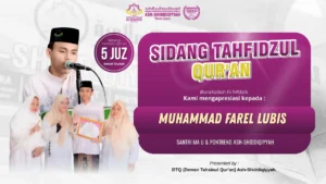 Wah, Hebat Banget! Farel Lubis Sukses Tuntaskan Sidang Tasmi’ 5 Juz Sekali Duduk di Ash-Shiddiqiyyah!