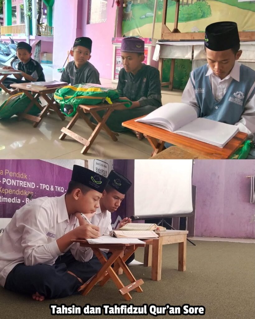 Menengok Khidmatnya Halaqah Belajar Santri Pondok Pesantren Ash-Shiddiqiyyah